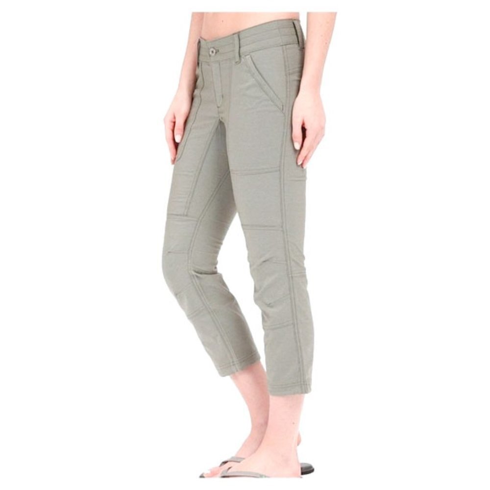 Columbia Pilsner Peak capris Tan Size 4 - Picture 2 of 11
